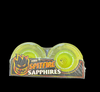 Spitfire Sapphires Conical Full Neon Yellow 58mm Skateboard Wheels