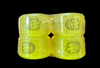 Spitfire Sapphires Conical Full Neon Yellow 58mm Skateboard Wheels