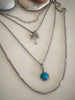 STONE CHARM NECKLACE by Bellaforma Jewelry