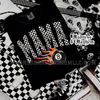 Checkered 8 ball Mama Shirt by Madness & Mayhem LLC