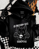 A little bit batshit hoodie by Madness & Mayhem LLC
