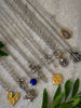 STONE CHARM NECKLACE by Bellaforma Jewelry