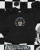 Iced coffee girly embroidered sweatshirt by Madness & Mayhem LLC