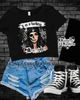 Delight Cropped Tee by Madness & Mayhem LLC