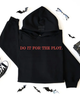 Do it for the plot Embroidered Hoodie by Madness & Mayhem LLC