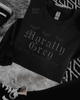 Morally grey embroidered sweatshirt by Madness & Mayhem LLC