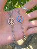 PEACE CHAIN EARRINGS by Bellaforma Jewelry