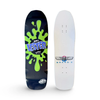 Lester Kasai “Demon-Shape” Deck 9.1”x32.5” by Brand-X Skateboards