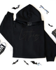 Let them Embroidered Hoodie by Madness & Mayhem LLC