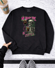 Coffee blood type sweatshirt by Madness & Mayhem LLC