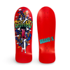 Riot Stick, Limited Edition Deck 10"x30.25" HAND-PAINTED by Brand-X Skateboards