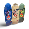 Ripstik III Wilbur Pig Limited Edition 10.75"x31" HAND-PAINTED Deck (1 of 10) by Brand-X Skateboards