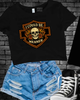 I could be meaner HD Cropped Tee by Madness & Mayhem LLC