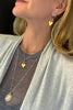 RUSTIC HEART NECKLACE by Bellaforma Jewelry