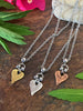RUSTIC HEART NECKLACE by Bellaforma Jewelry