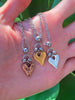RUSTIC HEART NECKLACE by Bellaforma Jewelry