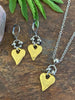 RUSTIC HEART NECKLACE by Bellaforma Jewelry
