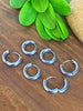 HUGGIE HOOP EARRINGS by Bellaforma Jewelry