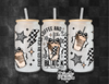 Iced coffee & the color black Libbey Glass by Madness & Mayhem LLC