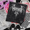 Sinister mother mineral wash tee by Madness & Mayhem LLC