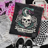 Ink therapy mineral wash tee by Madness & Mayhem LLC