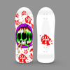 Slime Mouth PUNKED Limited Edition, HAND-PAINTED Deck (PRE-ORDER, JANUARY) by Brand-X Skateboards