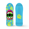 Slime Mouth PUNKED Limited Edition, HAND-PAINTED Deck (PRE-ORDER, JANUARY) by Brand-X Skateboards