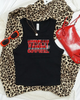 Whiskey cowgirl cropped tank by Madness & Mayhem LLC