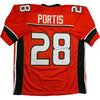 Autographed/Signed Clinton Portis Miami Orange College Football Jersey Beckett BAS COA by Hall of Fame Sports Memorabilia