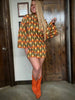 Cradle of Love Woman Retro Tulip Dress by Lil Bee's Bohemian