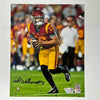 Autographed/Signed Caleb Williams USC Trojans 8x10 College Football Photo Fanatics COA by Hall of Fame Sports Memorabilia