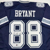 Autographed/Signed Dez Bryant Dallas Blue Football Jersey Beckett BAS COA by Hall of Fame Sports Memorabilia