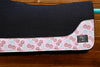 Cherry Groove Wool Saddle Pad *Sample Sale* by Neon Spur