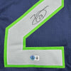 Autographed/Signed Earl Thomas III Seattle Blue Football Jersey Beckett BAS COA by Hall of Fame Sports Memorabilia