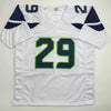 Autographed/Signed Earl Thomas III Seattle White Football Jersey Beckett BAS COA by Hall of Fame Sports Memorabilia