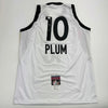 Autographed/Signed Kelsey Plum "1st Pick" Las Vegas White Basketball Jersey JSA COA