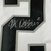 Autographed/Signed JK J.K. Dobbins Ohio State White Alternate College Football Jersey JSA COA
