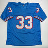 Autographed/Signed Jamal Adams Tennessee Retro Blue Football Jersey JSA COA