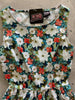 Winter Floral Vintage Dress by Retrolicious