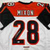 Autographed/Signed Joe Mixon Cincinnati White Football Jersey JSA COA by Hall of Fame Sports Memorabilia