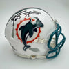 Autographed/Signed Ricky Williams Miami Dolphins Mini Football Helmet JSA COA by Hall of Fame Sports Memorabilia