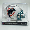 Autographed/Signed Ricky Williams Miami Dolphins Mini Football Helmet JSA COA by Hall of Fame Sports Memorabilia