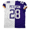 Autographed/Signed Adrian Peterson Minnesota Split Football Jersey JSA COA by Hall of Fame Sports Memorabilia