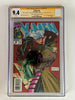 X-MEN #24 MEXICO FOIL FACSIMILE DOUBLE SIGNED CHRIS POTTER & LENORE ZANN CGC 9.4 SS YL by Unknown Comic Books