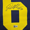 Autographed/Signed Denard Robinson Michigan Blue College Football Jersey Beckett BAS COA by Hall of Fame Sports Memorabilia