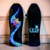 Bryan Pennington BBC Escher Lizard, Limited Edition, HAND-PAINTED, GLOW Deck 10.3"x30.5" (1 of 15) by Brand-X Skateboards