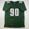 Autographed/Signed Jordan Davis Philadelphia Green Football Jersey JSA COA