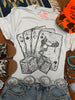 Aces And Dice Graphic Tee by Wild Junkie