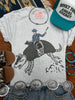 Armadillo Rodeo Graphic Tee by Wild Junkie