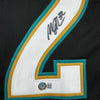Autographed/Signed Maurice Jones-Drew Jacksonville Black Football Jersey Beckett BAS COA